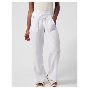 Athleta Cabo Linen Wide Leg Pant ⭐️ Host Pick ⭐️